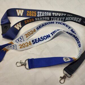 CFL Winnipeg Blue Bomber Lanyards (2 Pieces)